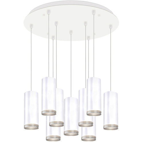 Cameo LED 17.75 inch White Multi Pendant Ceiling Light