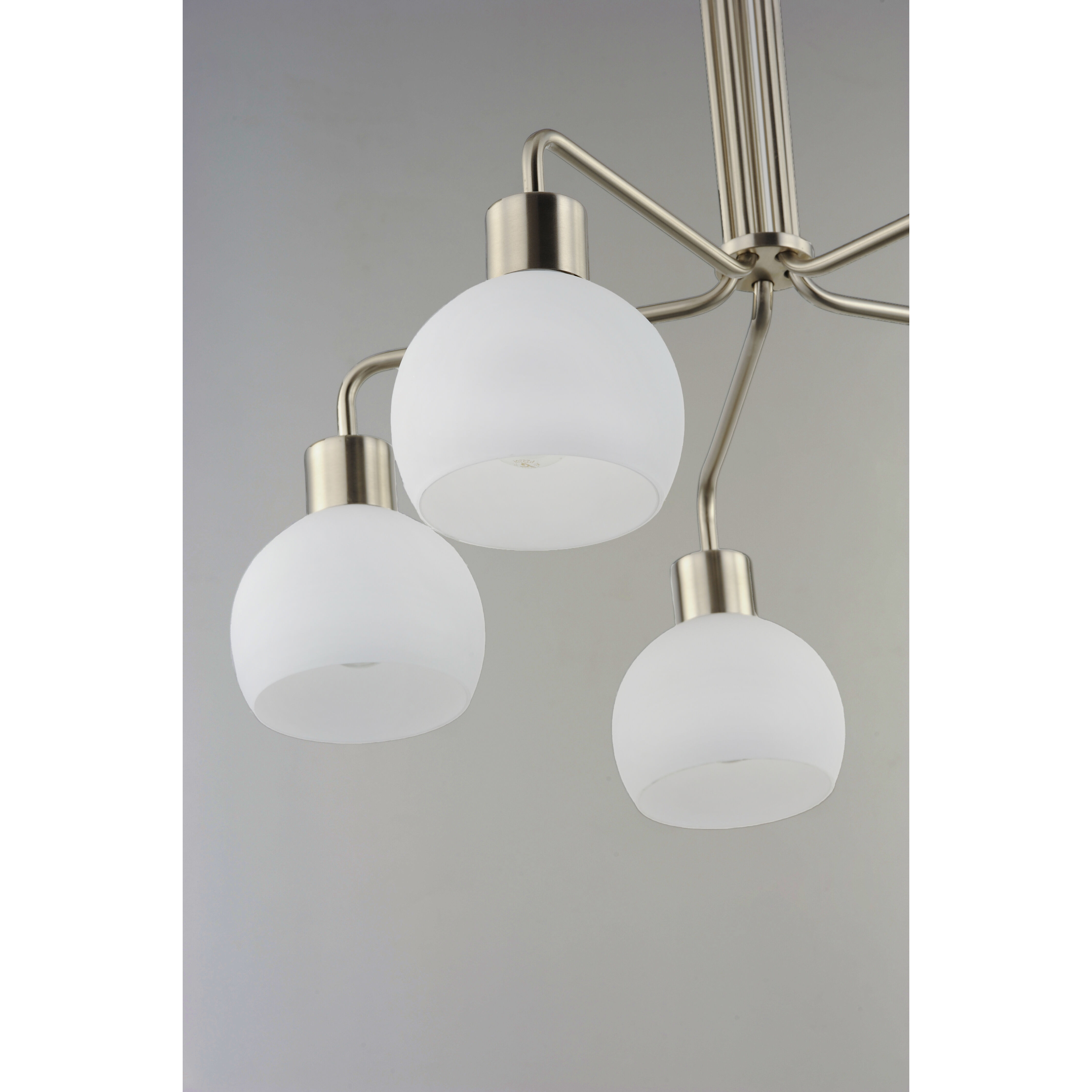 Coraline 5 Light 27 inch Satin Nickel Chandelier Ceiling Light