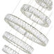Madeline LED 24 inch Chrome Down Chandelier Ceiling Light