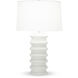 Downey 26.75 inch 150.00 watt Off-White Table Lamp Portable Light in Grey