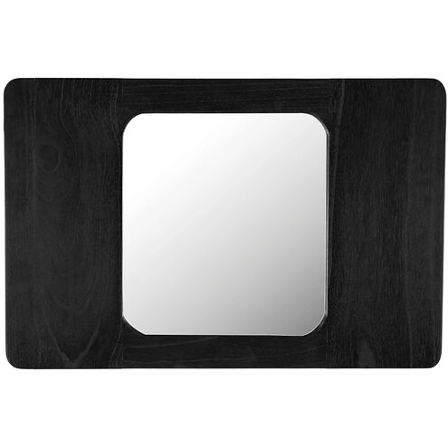 Franklin 30 X 20 inch Charcoal Black Mirror, B