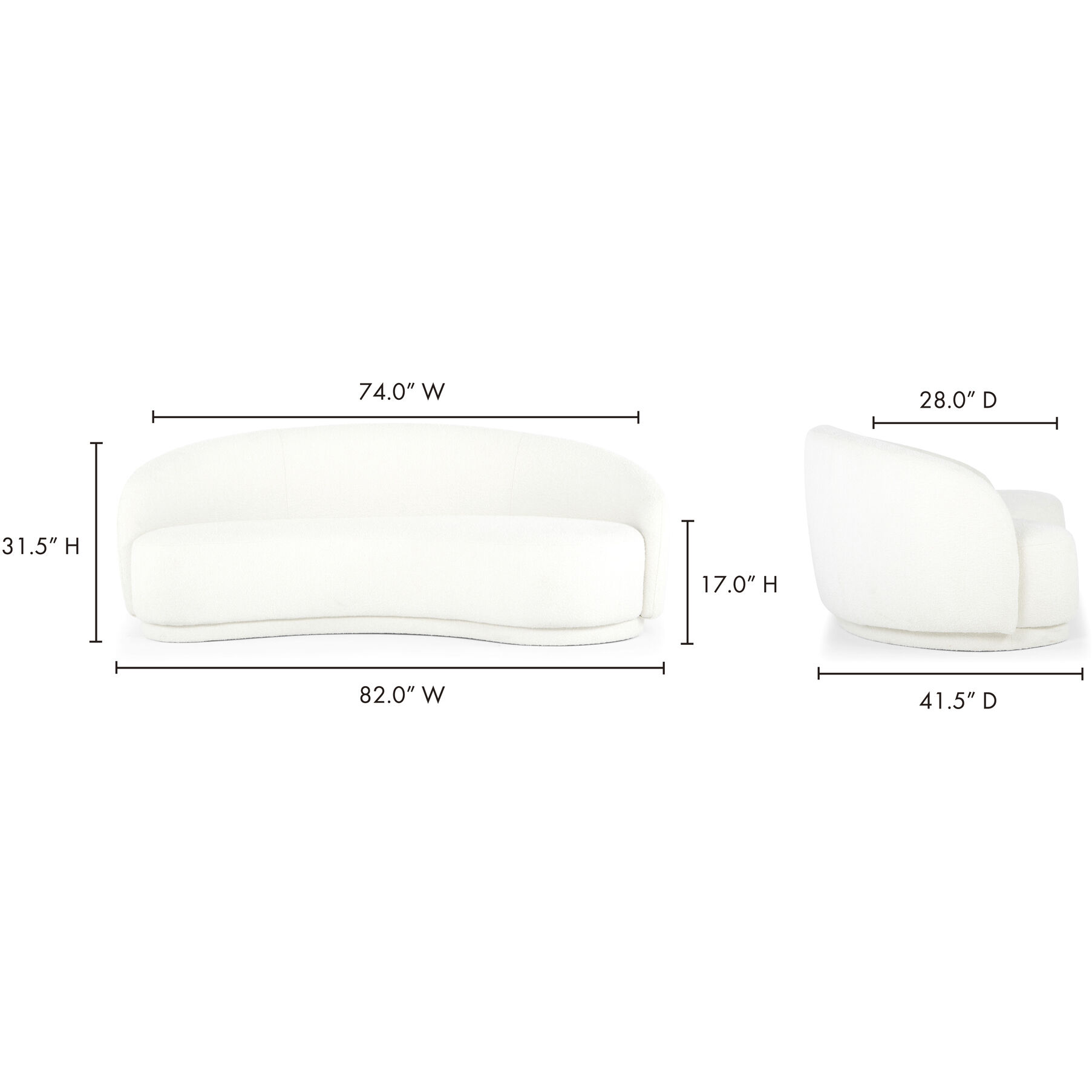 Excelsior Cream Sofa