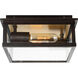 C&M by Chapman & Myers Freeport 2 Light 10.5 inch Heritage Copper Outdoor Flush Mount