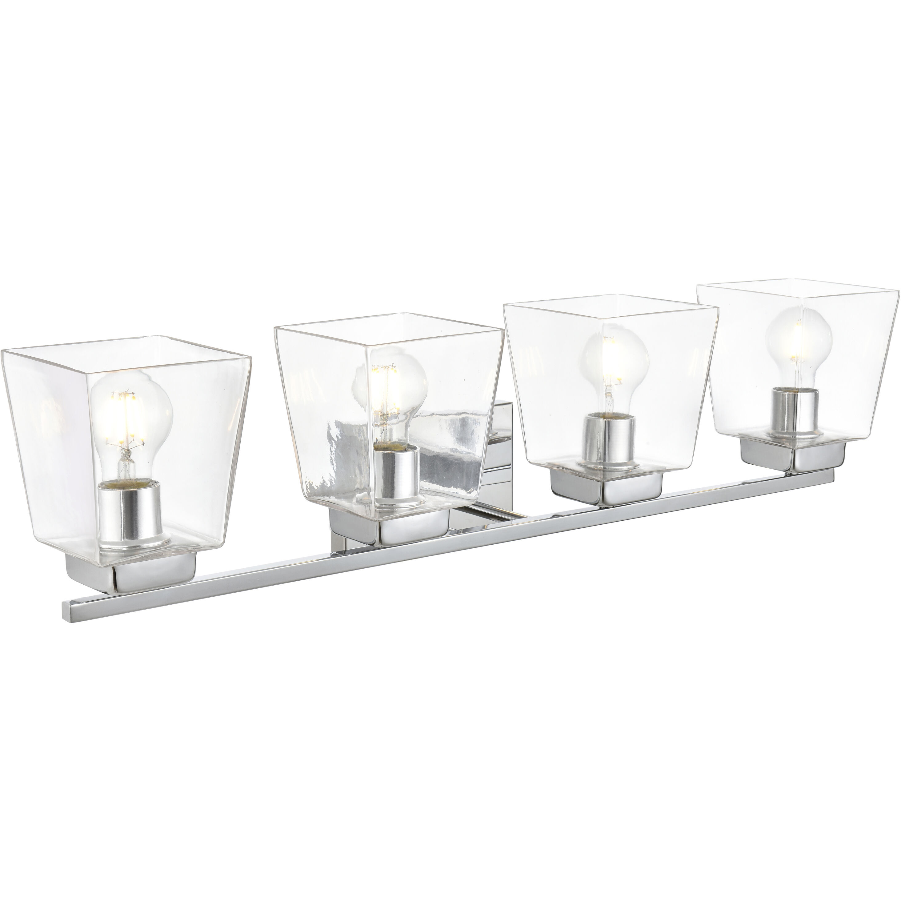 Merrick 4 Light 32 inch Chrome Bath Sconce Wall Light