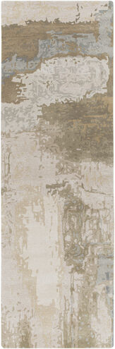 Kavita 96 X 30 inch Tan Rug in 2.5 x 8, Runner