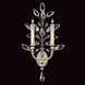 Crystal Laurel Wall Sconce Wall Light in Silver