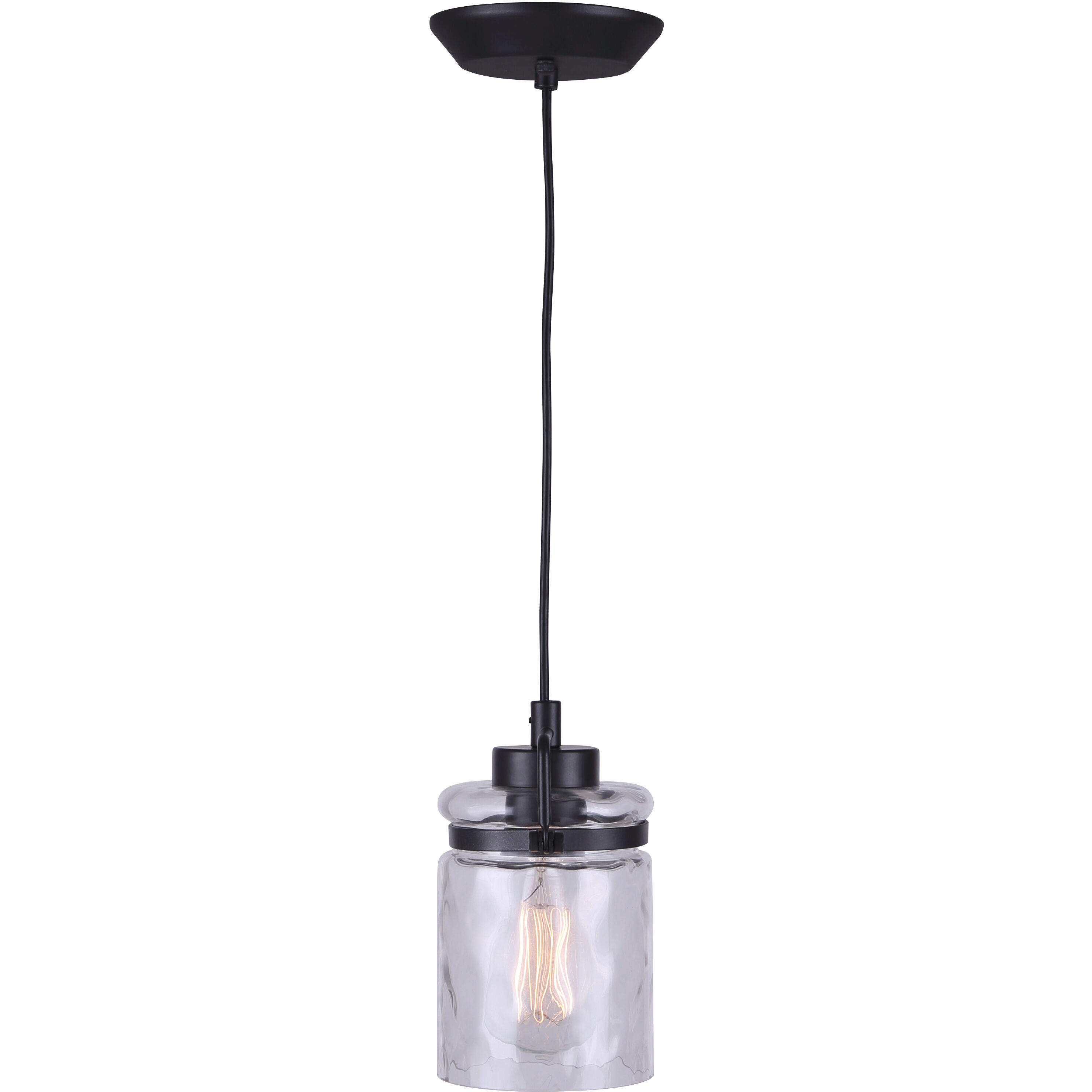Madison 1 Light 6 inch Graphite Pendant Ceiling Light
