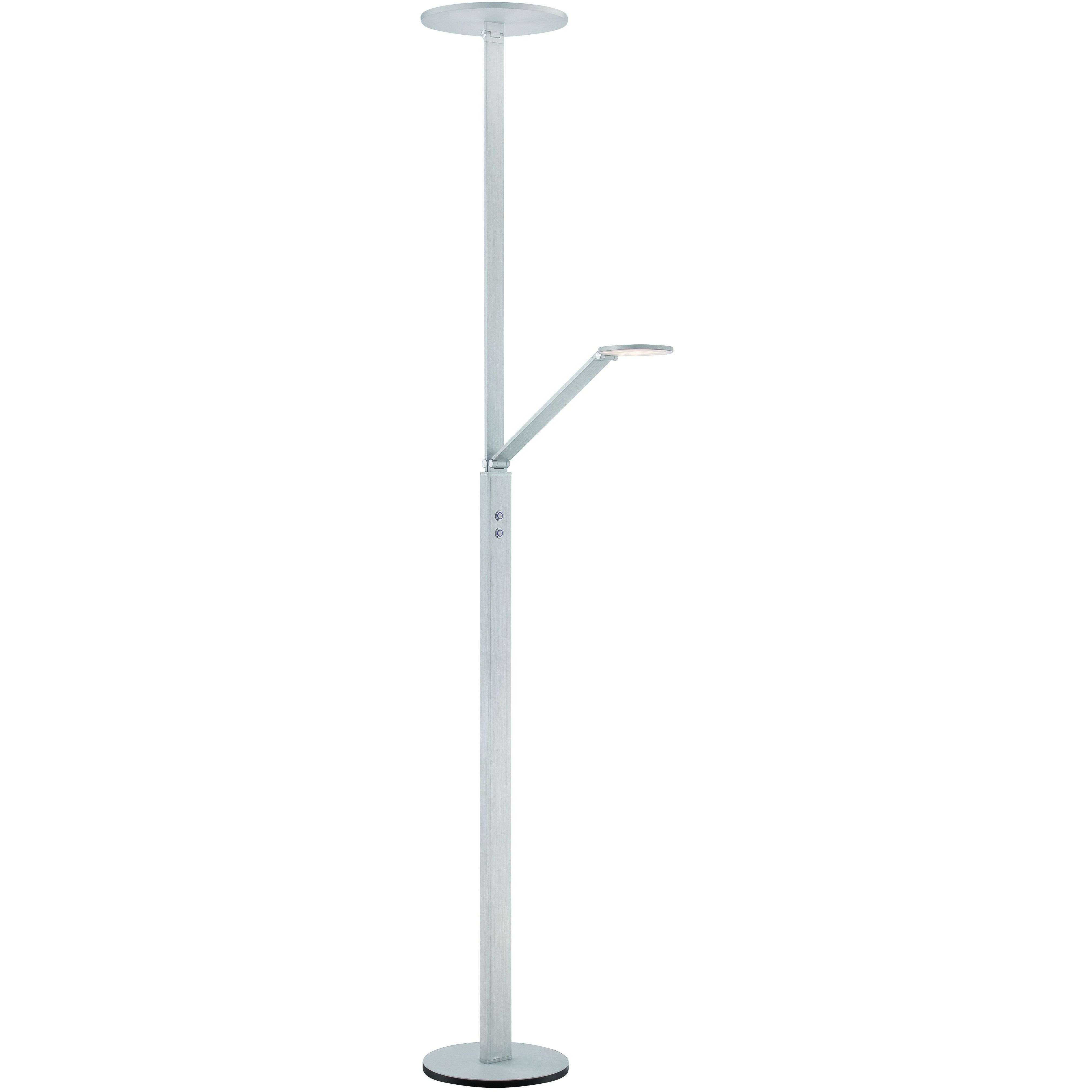 Task Portables 71 inch 15.00 watt Chiseled Nickel Floor Lamp Portable Light