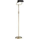 Caileb 55 inch 10.00 watt Antique Brass Floor Lamp Portable Light
