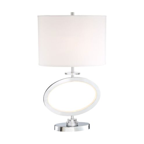 Renia II 29 inch 100.00 watt Chrome Table Lamp Portable Light
