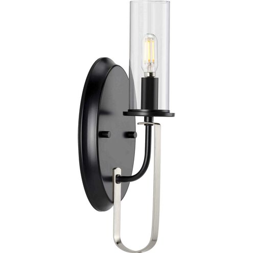 Riley 1 Light 5 inch Matte Black Wall Bracket Wall Light