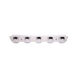 Cisterno LED 2.75 inch Chrome Wall Ceiling Dual Mount Ceiling Light, Clear and Satin Shade, Damp Rated