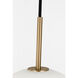 Richard June Sorelle 1 Light 12 inch Estate Brass Pendant Ceiling Light in LED