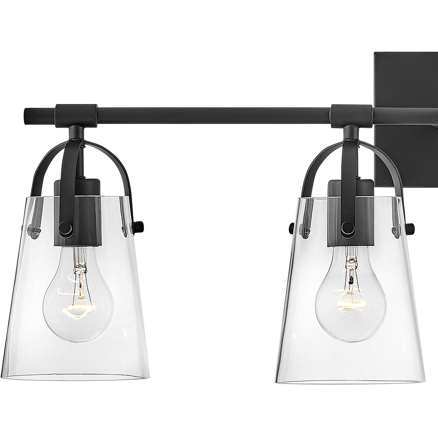 Foster 4 Light 31.75 inch Black Vanity Light Wall Light