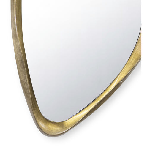 Galet 46 X 24 inch Antique Gold Leaf Mirror