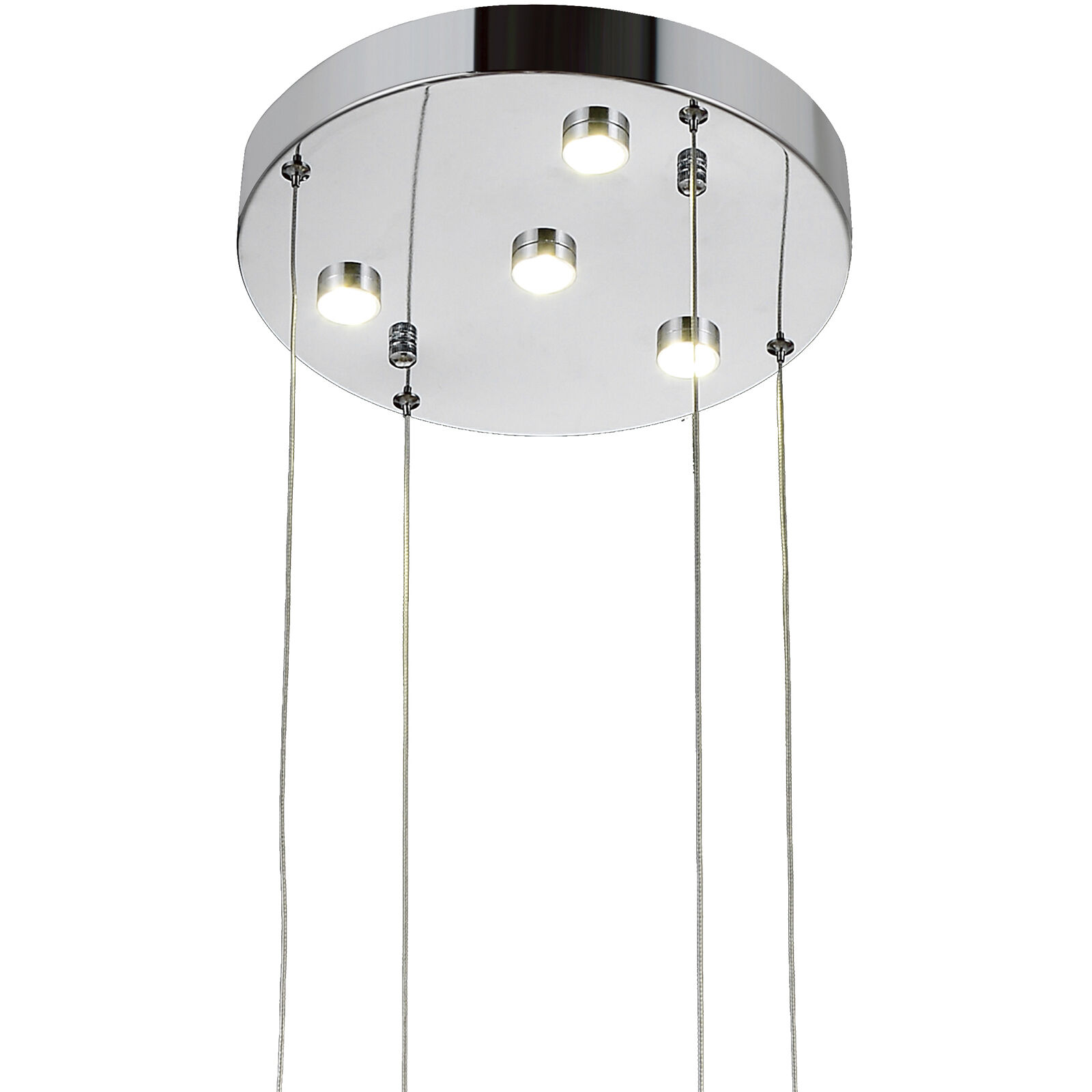 Arendelle LED 30 inch Chrome Chandelier Ceiling Light