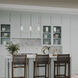 Mack 5 Light 46 inch Brushed Nickel Linear Chandelier Ceiling Light