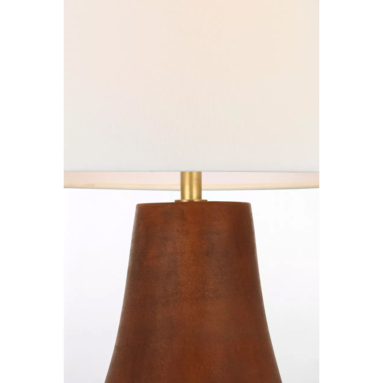 Thomas O'Brien Kefi 25.25 inch 15 watt Natural Terracotta Table Lamp Portable Light