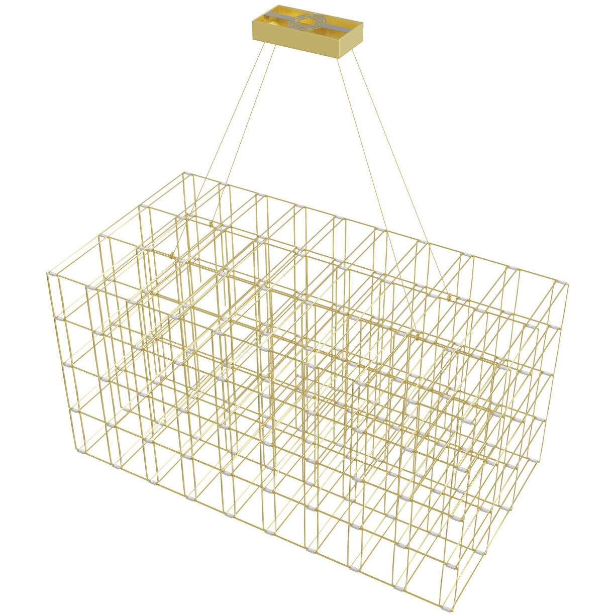 Argyle Ave. LED 18 inch Gold Chandelier Ceiling Light