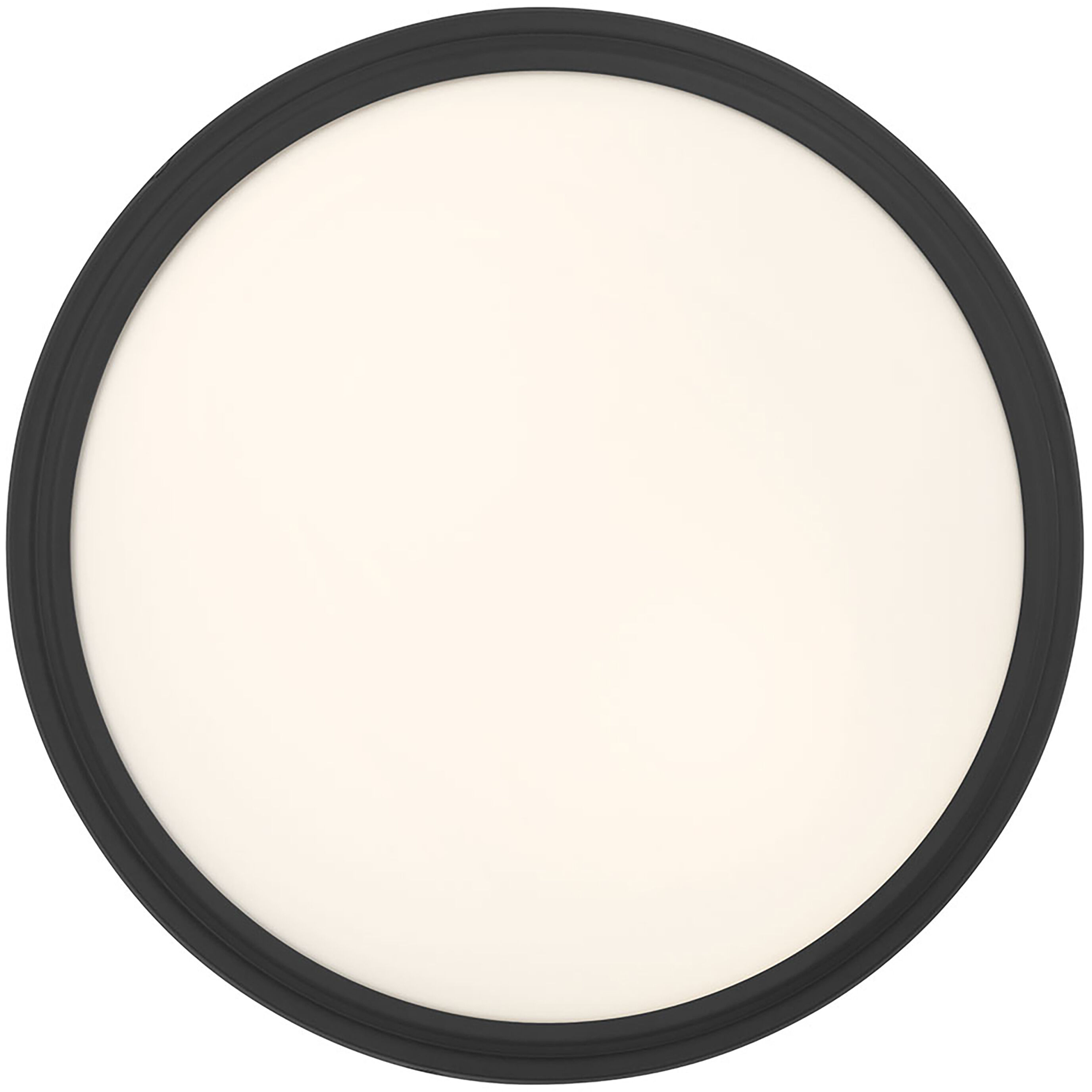 Velune 2 Light 14 inch Matte Black Flush Mount Ceiling Light