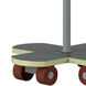 Skateboard 21 inch 60 watt Multi Table Lamp Portable Light