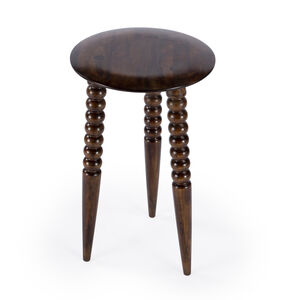 Fluornoy Wood Side Table in Medium Brown