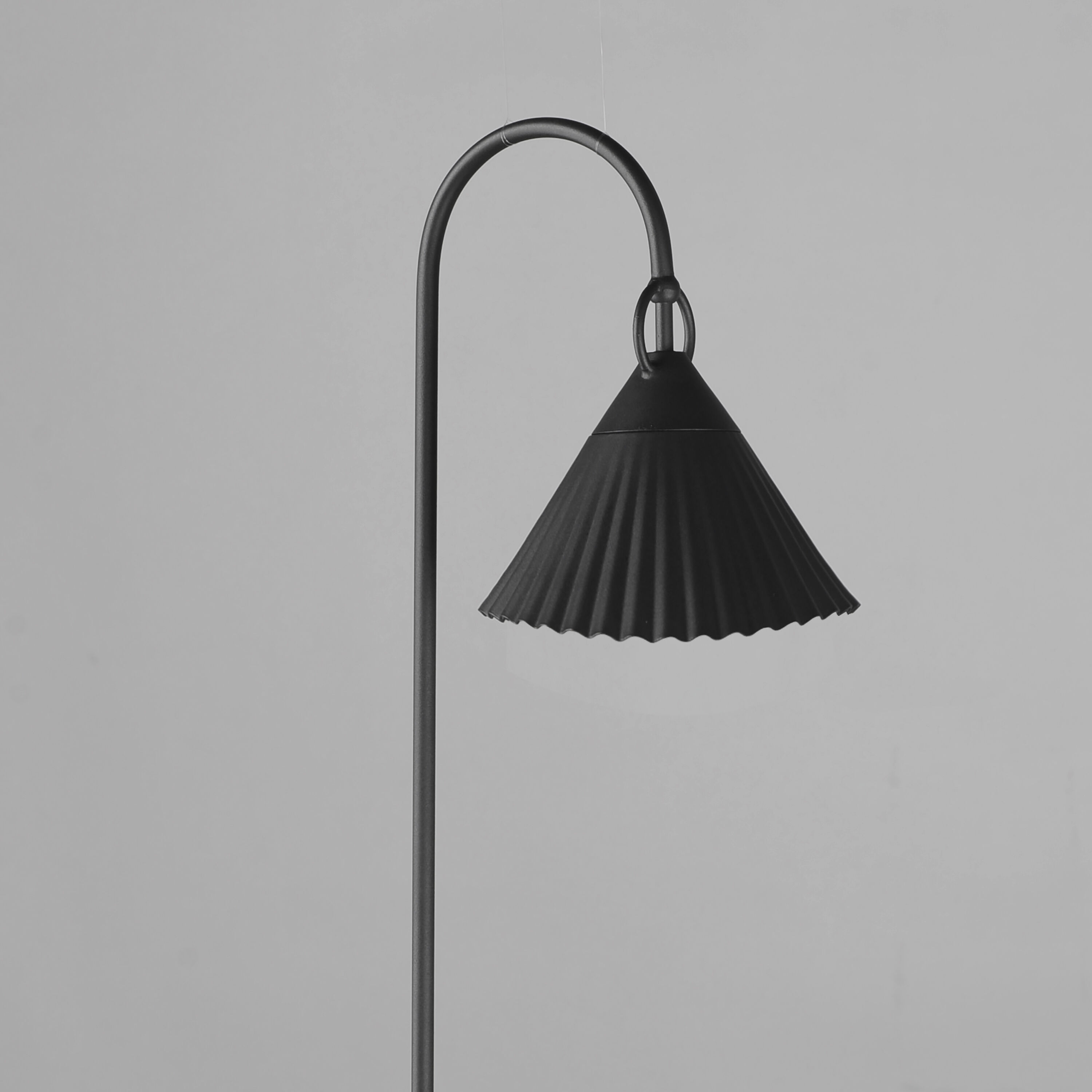 Odette Black Outdoor Lamp, Garden Light