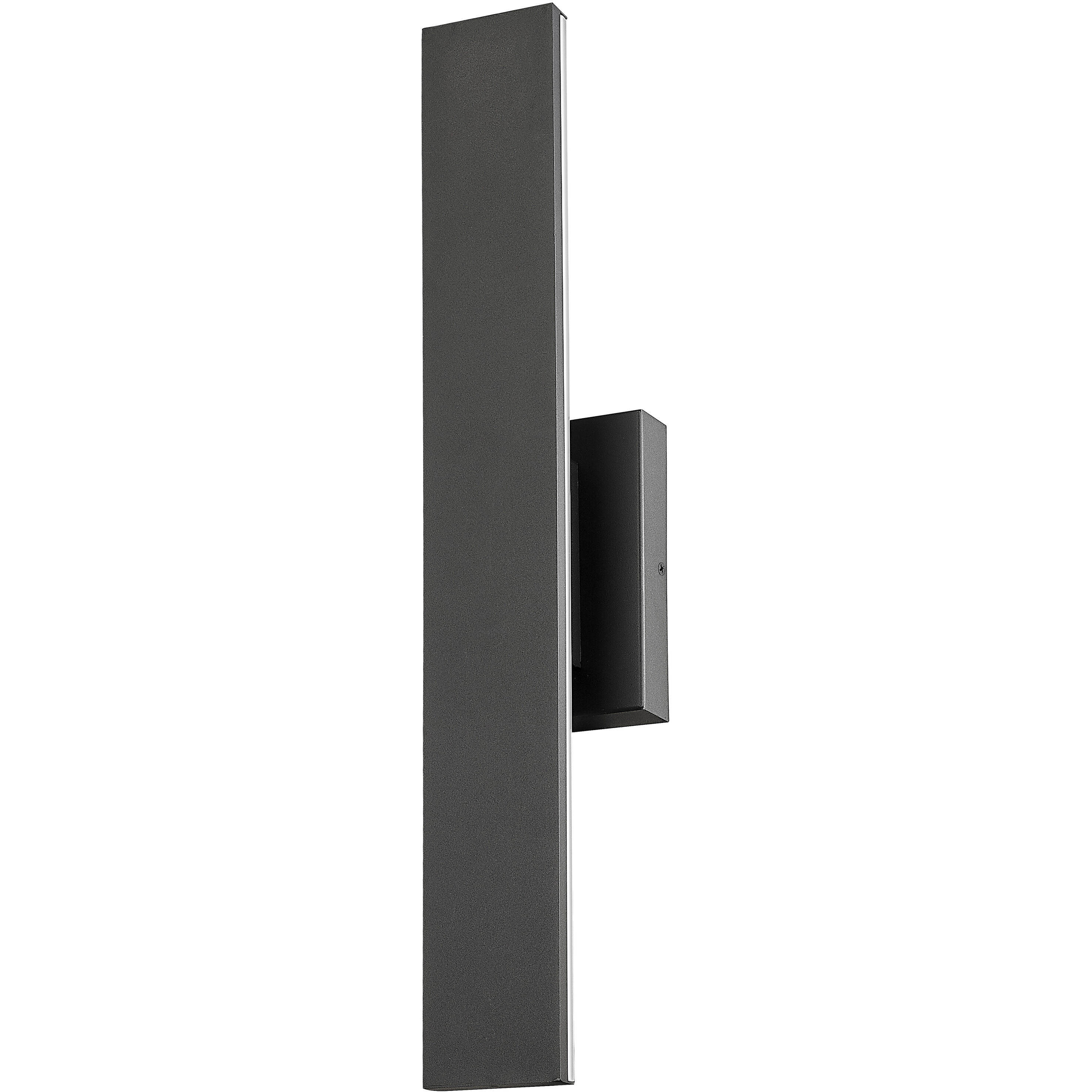 Stylet LED 3.75 inch Sand Black Outdoor Wall Light