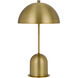 Peppa 20 inch 40.00 watt Antique Brass Desk Lamp Portable Light