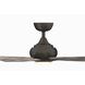 Doren 52 inch Matte Greige with Weathered Wood Blades Ceiling Fan