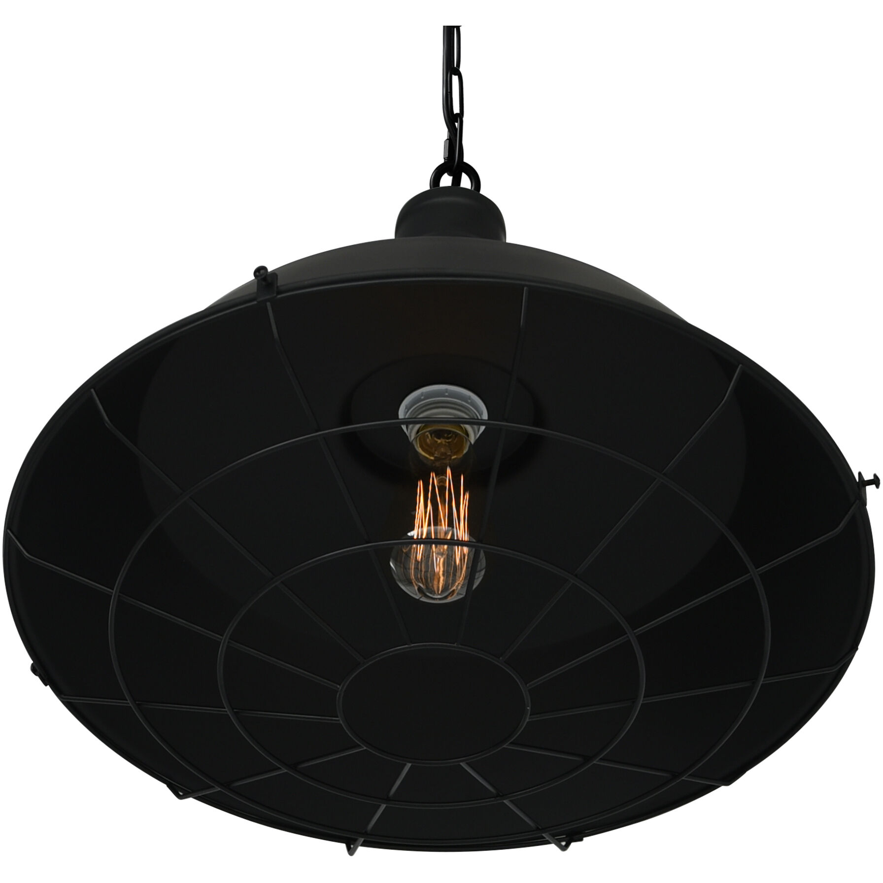 Morgan 1 Light 18 inch Black Down Pendant Ceiling Light