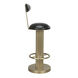 Sedes 43 inch Antique Brass Bar Stool
