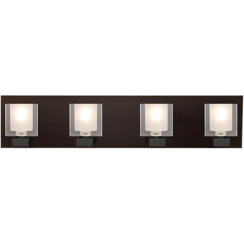 Bolo 4 Light 30 inch Bronze Vanity Light Wall Light