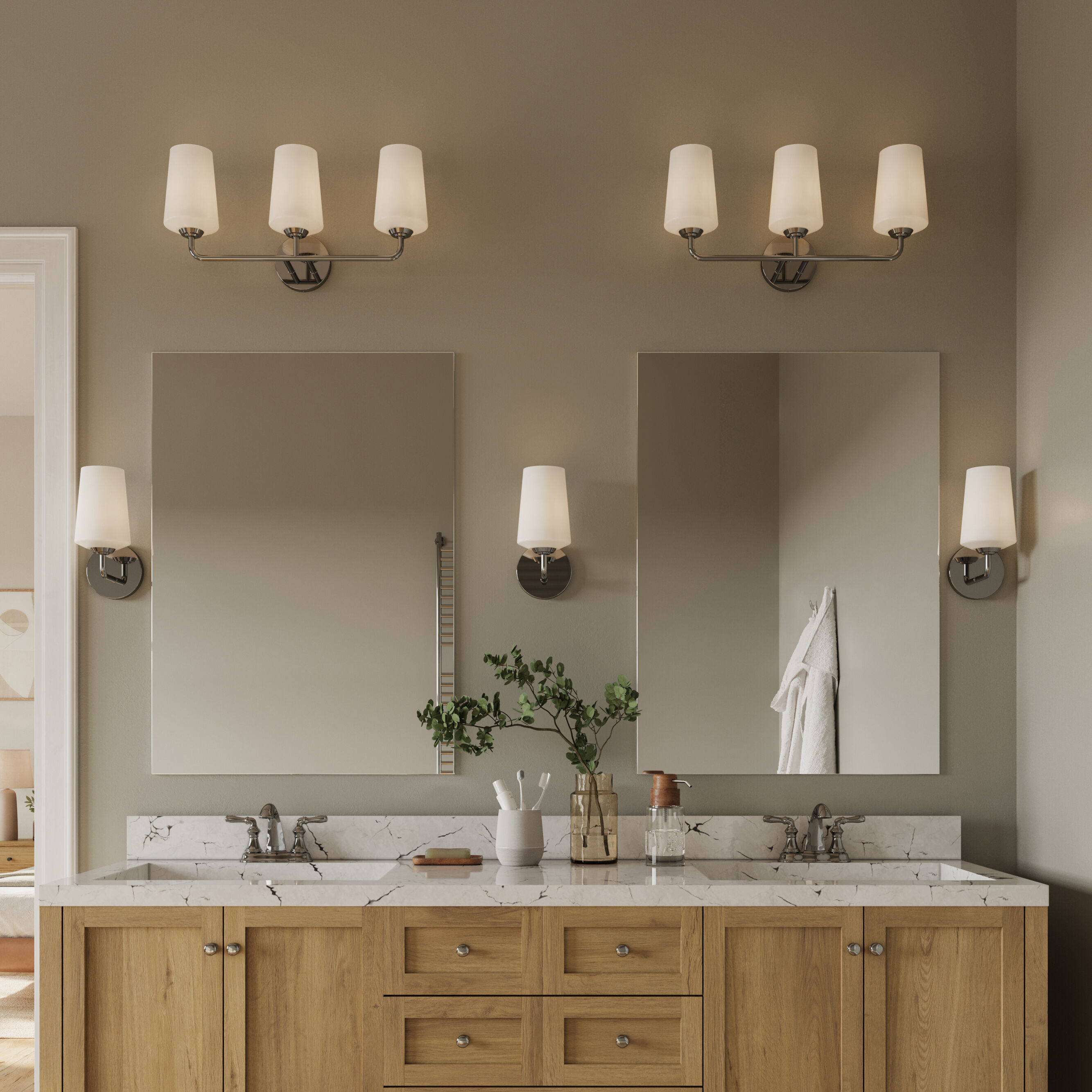 Celino Wall Sconce Wall Light in Polished Chrome