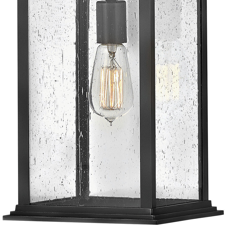 Grant 1 Light 8.5 inch Textured Black Outdoor Hanging Lantern