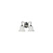 Glasswood 2 Light 16 inch Brushed Nickel Wall Sconce Wall Light