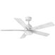 Alta 52 inch Matte White Fan