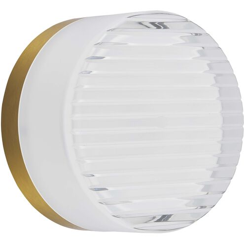 Lucia LED 5.3 inch Aged Brass Wallchiere Wall Light