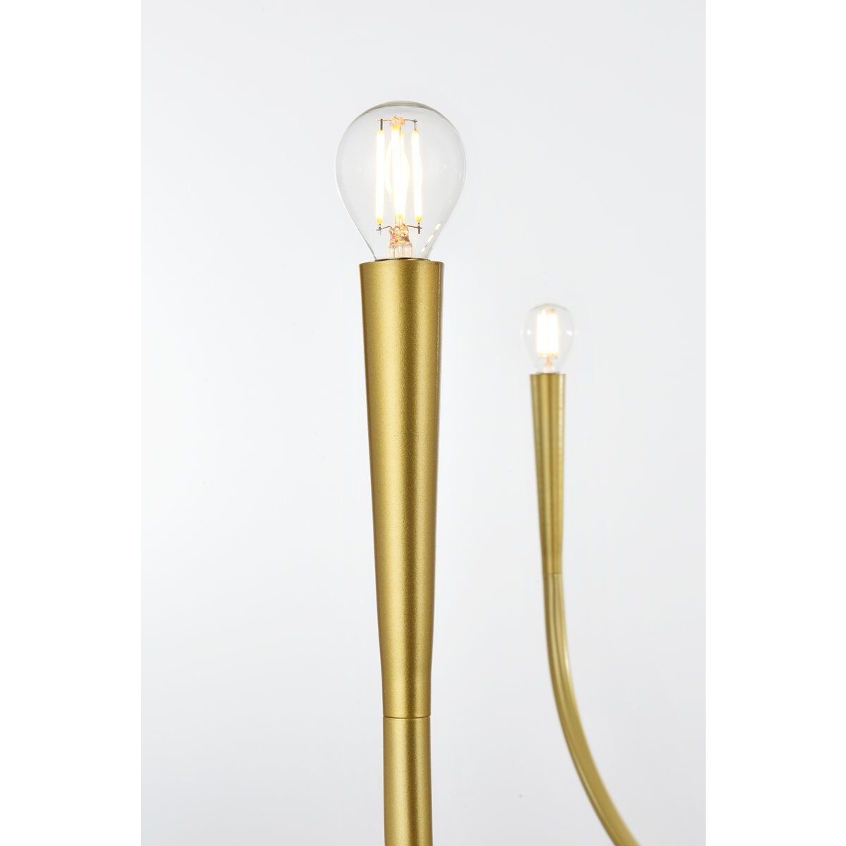 Layne 6 Light 55 inch Brass Chandelier Ceiling Light