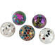Abbot Multicolor Decorative Mosaic Balls