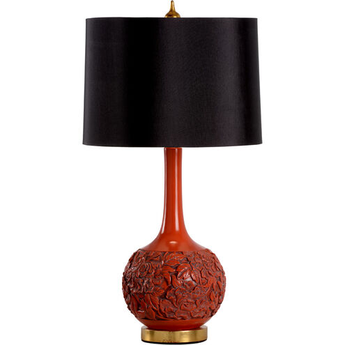 Biltmore 30 inch 100 watt Chinese Red Table Lamp Portable Light