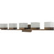 Cubic LED 40 inch Bronze Vanity Bar Light Wall Light