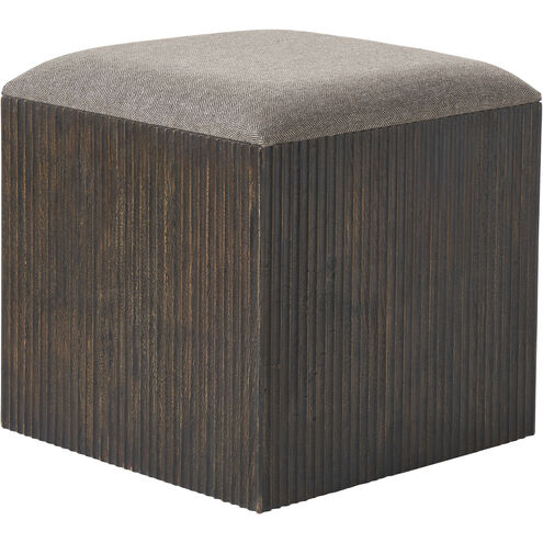 Tristan 18 inch Walnut Stool