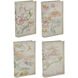 Map 10 X 6.5 inch Beige Boxes