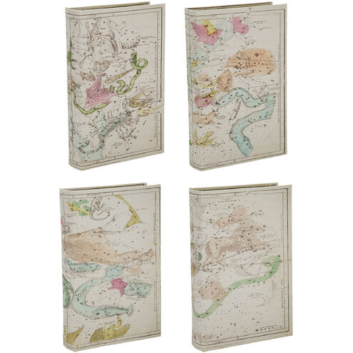 Map 10 X 6.5 inch Beige Boxes