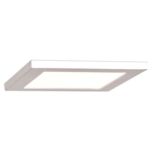 Boxer LED 8 inch White Flush Mount Ceiling Light