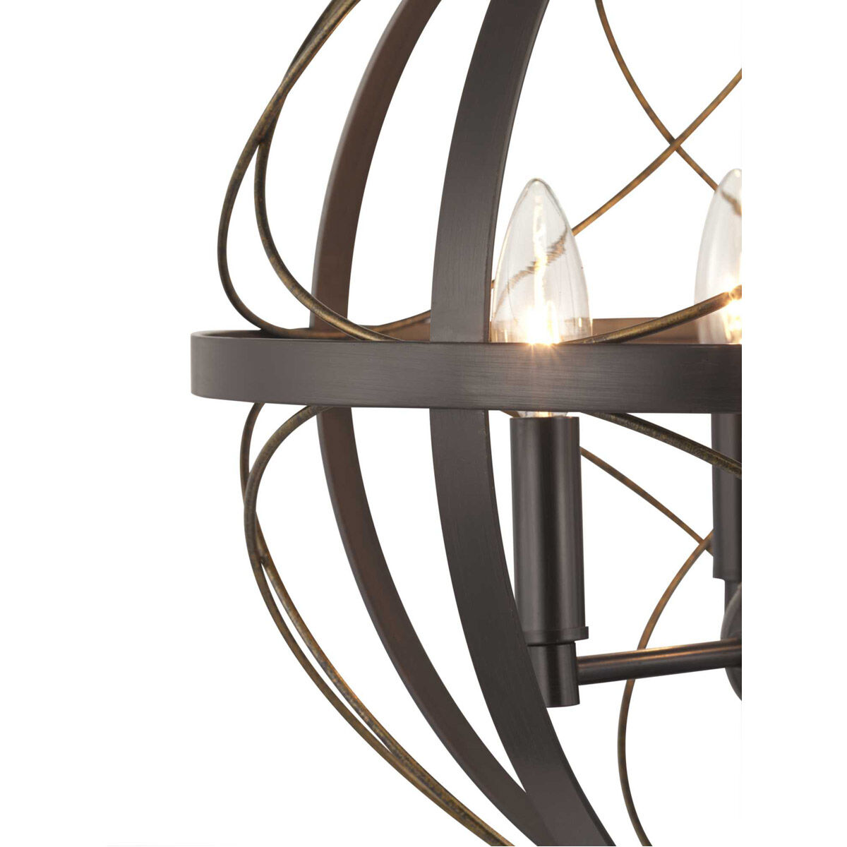 Gerald Ave 3 Light Antique Bronze Pendant Ceiling Light