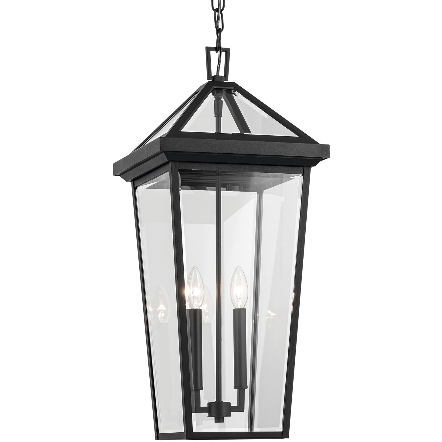 Regence 2 Light 11.5 inch Black Textured Outdoor Hanging Pendant