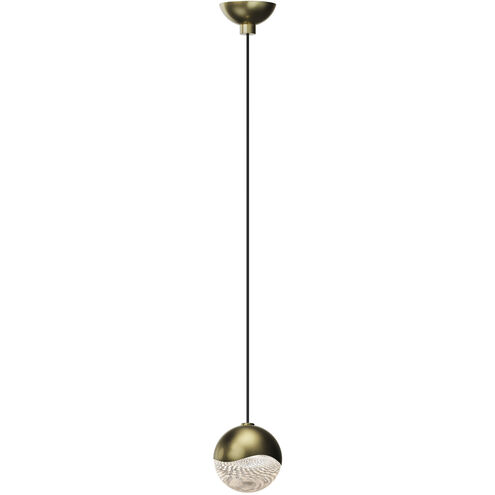 Grapes LED 2.5 inch Brass Pendant Ceiling Light in Small