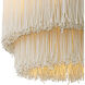Roseline 2 Light 17.52 inch Vintage Brass Flush Mount Ceiling Light